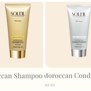 NWOB Soleil Moroccan Shampoo and Conditioner Set